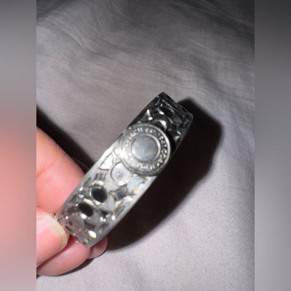 Coach bangle bracelet (Worn) - Picture 2 of 9